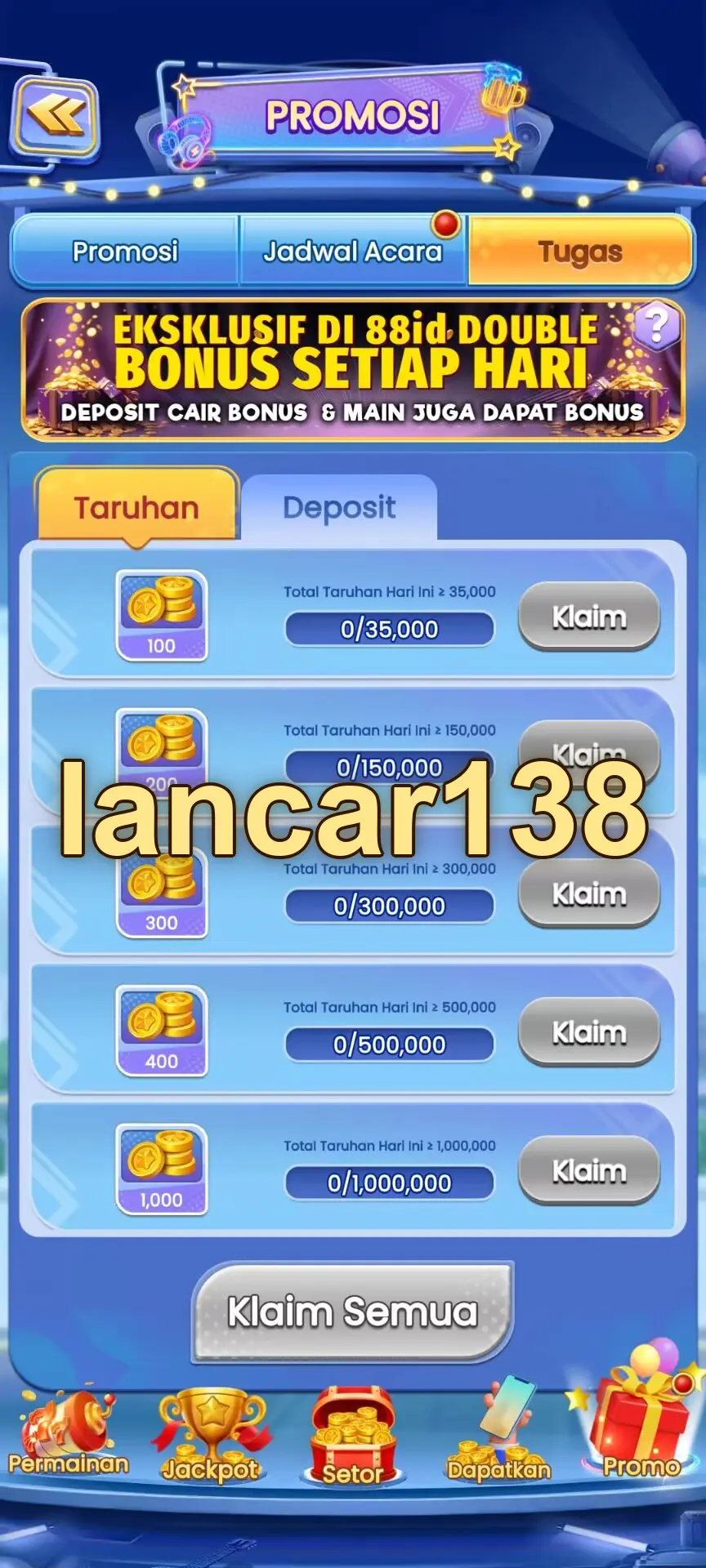 lancar138 Tangkapan Layar Resmi APK